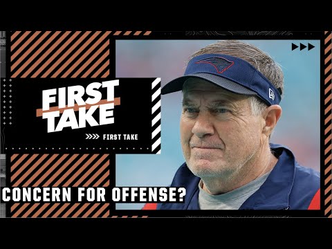 How concerned should the Patriots be about their offense? | First Take