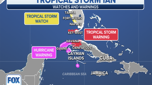 Tropical Storm Ian forecast to rapidly intensify into hurricane, significant threat eyes Florida