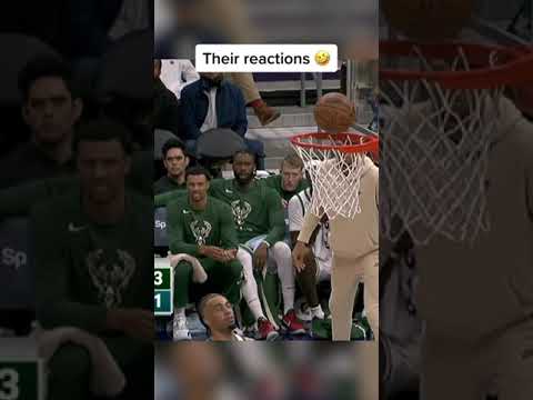 The Bucks couldnât believe Plumleeâs left-handed shot ð