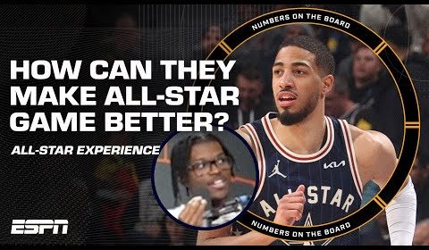 How can the NBA make All-Star Weekend BETTER? Kenny & the crew DEBATE ð¤ | Numbers on the Board