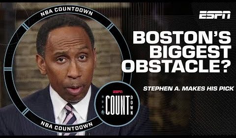 Stephen A. declares his Knicks as the Celticsâ biggest obstacle to the Finals :eyes: | NBA Countdown