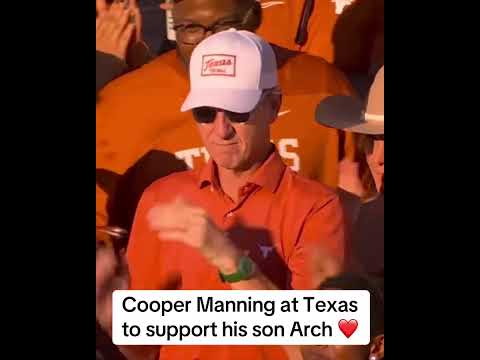 Cooper Manning supporting Arch â¤ï¸