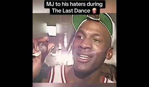 Michael Jordanâs mentality was on a different level ð¯