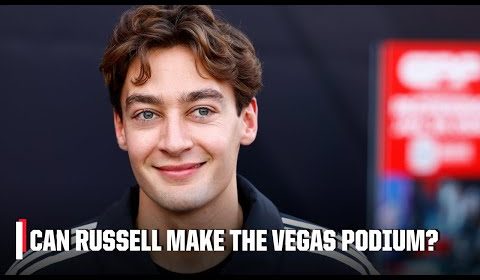 Can Russell, Sainz or Piastri make the podium in Las Vegas? (ð @massmutual) | ESPN F1