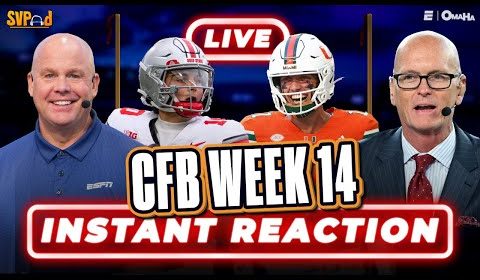 CFB Week 14 REACTIONS! SVP and Stanford Steve recap Ohio State-Michigan + Rivalry Week | SVPod