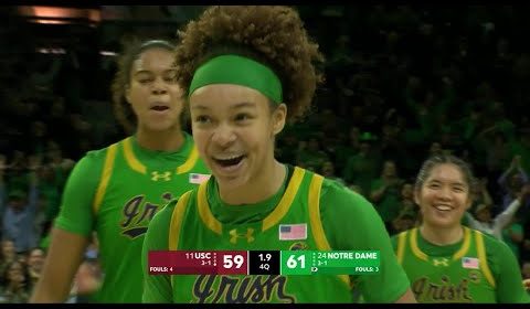 HANNAH HIDALGO HITS GAME WINNER VS. USC ð¨ | ESPN College Basketball