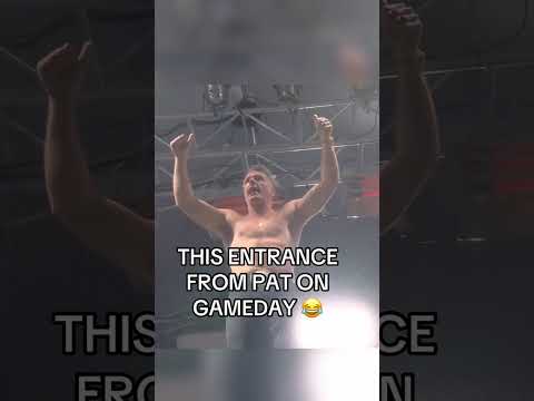 McAfee arriving to set is something else ð¤£