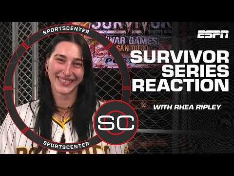 Rhea Ripley talks win at Survivor Series, Liv Morganâs return | SportsCenter
