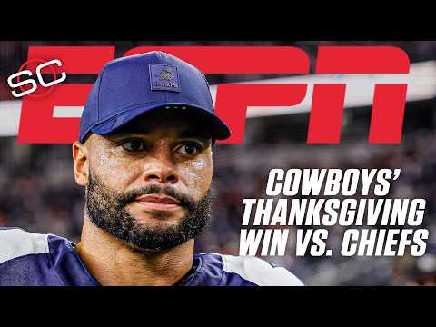 Thanksgiving Day NFL REACTION ð Cowboys top Chiefs & Bengals win in Burrow's return | SportsCenter
