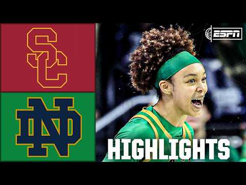 USC Trojans vs. Notre Dame Fighting Irish | Full Game Highlights | ESPN College Basketball